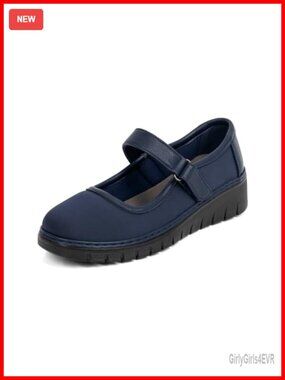 Orthopedic Mary Jane Shoes for Bunions Comfortable Non-Slip Dress Flats